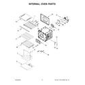 KitchenAid KOSE500EBS20 internal oven parts diagram
