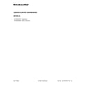 KitchenAid KDTM404KPS1 cover sheet diagram