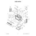 KitchenAid KOSE507EWH20 oven parts diagram
