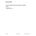 KitchenAid KOCE900HBS20 cover sheet diagram