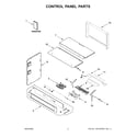 KitchenAid KOCE900HBS20 control panel parts diagram