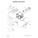 KitchenAid KOCE900HBS20 internal oven parts diagram