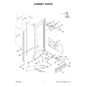 Jenn-Air JBRFL30IGX00 cabinet parts diagram
