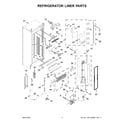 Jenn-Air JBRFL30IGX00 refrigerator liner parts diagram