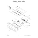 KitchenAid KOSE900HSS20 control panel parts diagram