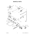Whirlpool WFG320M0MS0 manifold parts diagram