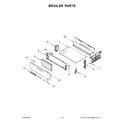 Whirlpool WFG320M0MS0 broiler parts diagram