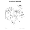 KitchenAid KBBR306ESS05 refrigerator liner parts diagram