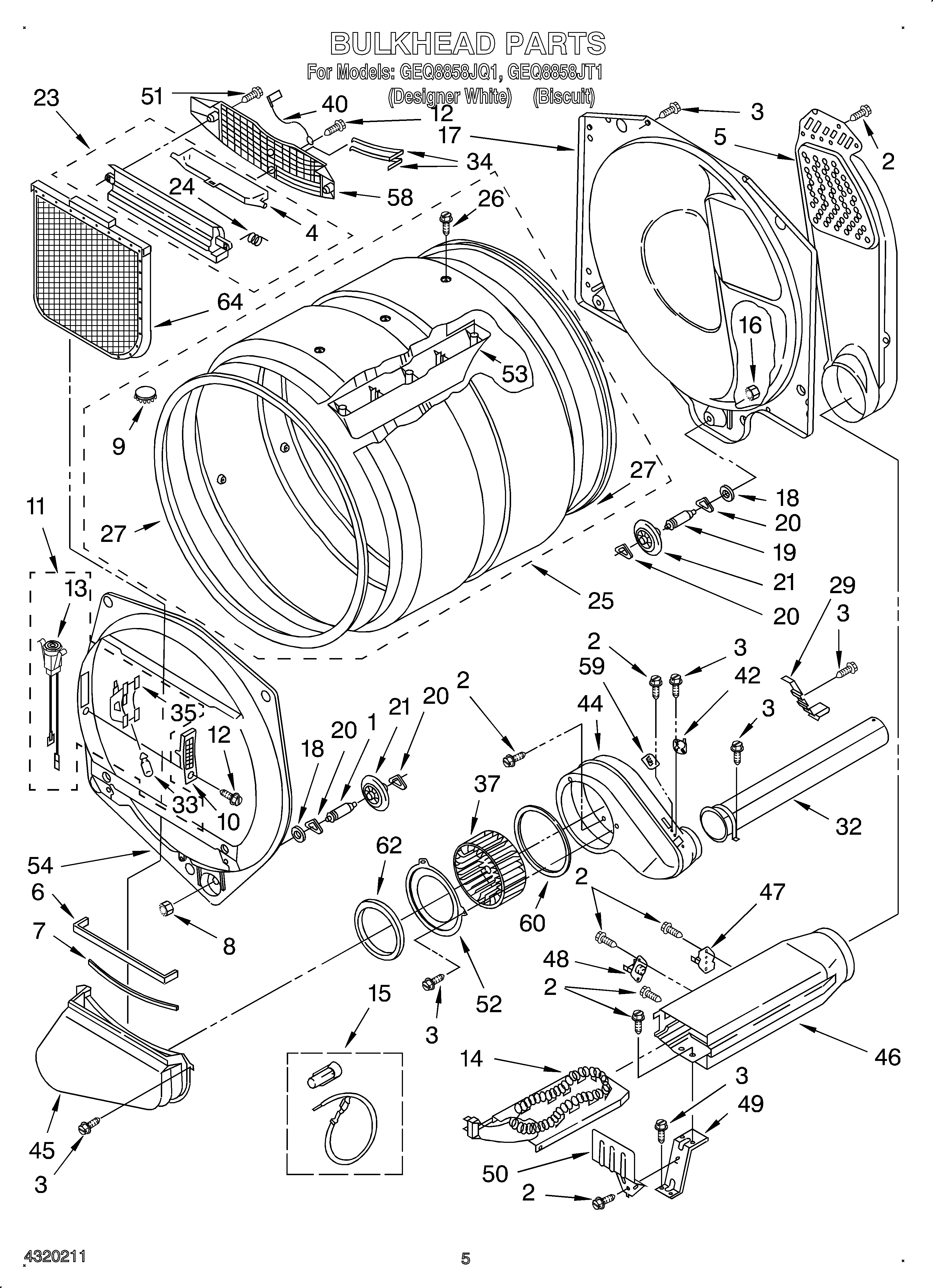 Whirlpool OEM2-GEQ8858JT1 bulkhead diagram