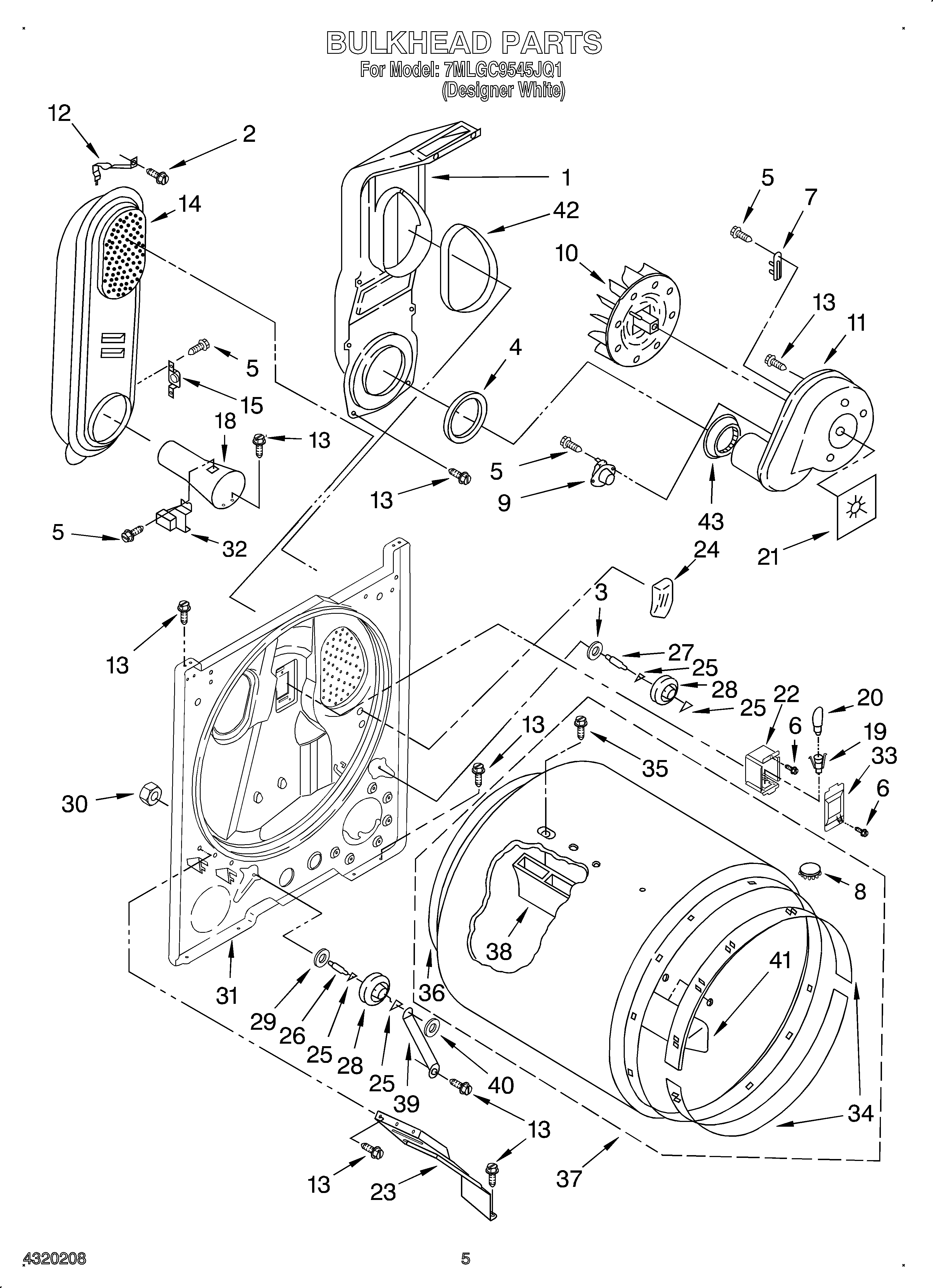 Whirlpool OEM3-7MLGC9545JQ1 bulkhead diagram