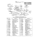 MTD 112-410R088 16/18hp 42" lawn tractors diagram