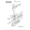 MTD 112-410R088 single speed transaxle-r diagram