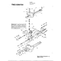 MTD 112-508R088 single speed transaxle-l page 3 diagram