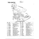 MTD 112-508R088 11.5 hp 38" lawn tractor diagram
