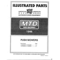 MTD 116-084A788 cover diagram