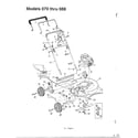 MTD 116-084A788 rotary mowers/models 070-088 diagram
