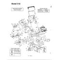 MTD 116-518F788 rotary mower diagram