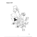 MTD 11A-416F088 lawn mower diagram