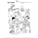 MTD 3746804 5hp 21" rotary mower diagram