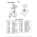 MTD 3746804 5hp 21" rotary mower page 4 diagram