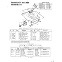 MTD 126-478N000 mower deck model 475-488 diagram