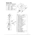 MTD 12A-378L788 front axle and height adjuster diagram