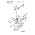 MTD 132-670G088 single speed transaxle-r diagram