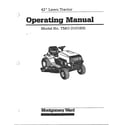 MTD 135Q670G088 42" lawn tractor diagram