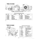 MTD 135Q670G088 electrical/muffler diagram