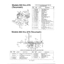 MTD 136M670G788 models 660-679 and electrical page 2 diagram