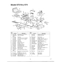 MTD 13A0670G788 seat/fuel/blade brake assembly diagram