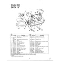 MTD 13A0670G788 deck g/deck diagram