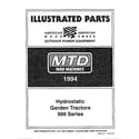MTD 144-998-401 garden tractor diagram