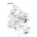 MTD 144-998-401 hydrostatic tractor diagram