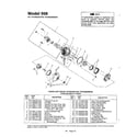 MTD 144-998-401 hydrostatic transmission diagram