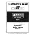 MTD 3396805 hydrostatic garden tractors diagram