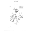 Murray 22211 mower housing diagram