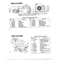 MTD 3101805 42" lawn tractor/electrical system diagram