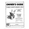 MTD 313-610E000 snow throwers diagram