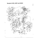 MTD 313-610E000 snow thrower diagram