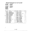 MTD 315E640F000 blower housing 26'' page 2 diagram