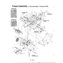 MTD 315E640F000 frame assembly diagram