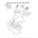 MTD 318-450-000 snowthrower diagram