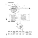 MTD E653F gear/wheel assembly diagram