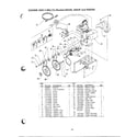 MTD E653F engine and v-belts page 2 diagram