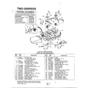 MTD 3200003A 14hp 42" lawn tractor diagram