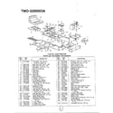 MTD 3200003A 42" lawn tractor diagram