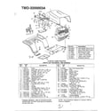 MTD 3200003A 42" lawn tractor page 2 diagram