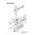 MTD 3200003A single speed transaxle diagram