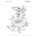 Murray 9-30533 mower housing bottom half diagram
